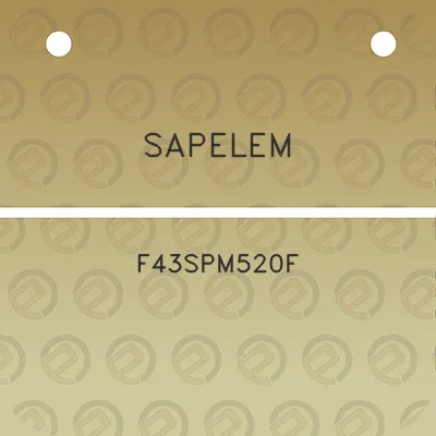 sapelem-f43spm520f