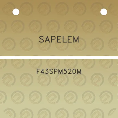 sapelem-f43spm520m