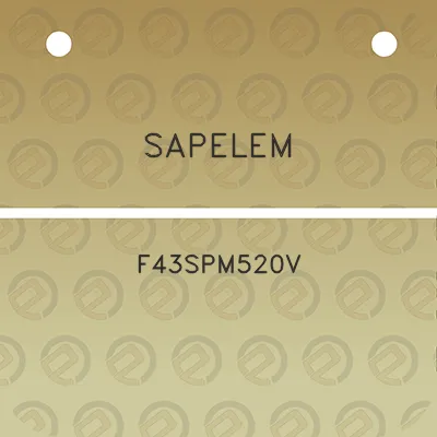 sapelem-f43spm520v