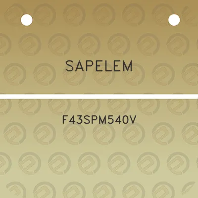 sapelem-f43spm540v