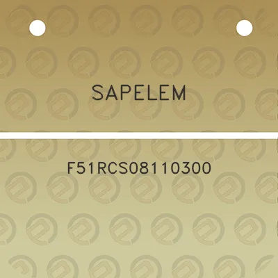 sapelem-f51rcs08110300