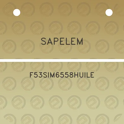 sapelem-f53sim6558huile