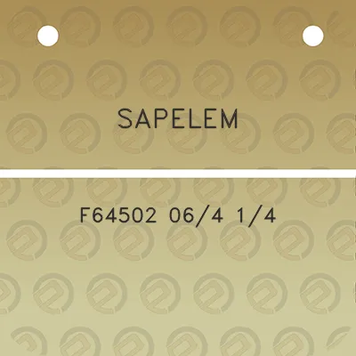 sapelem-f64502-064-14