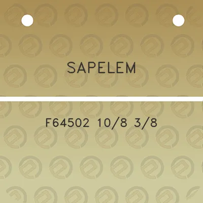 sapelem-f64502-108-38