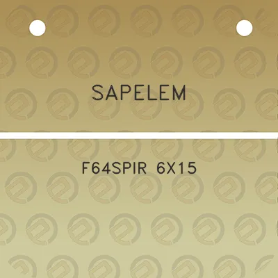 sapelem-f64spir-6x15