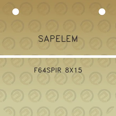 sapelem-f64spir-8x15