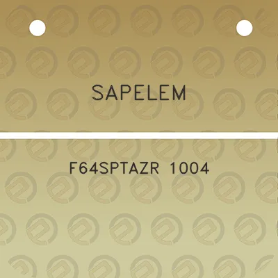 sapelem-f64sptazr-1004