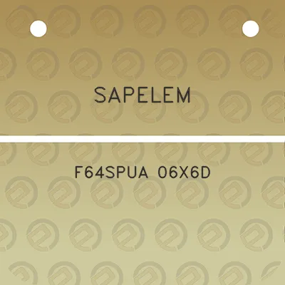 sapelem-f64spua-06x6d