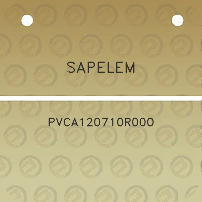 sapelem-pvca120710r000