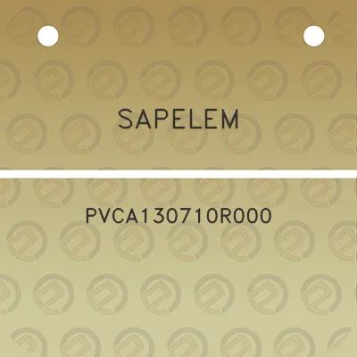 sapelem-pvca130710r000