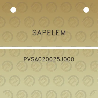 sapelem-pvsa020025j000