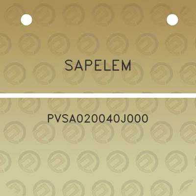 sapelem-pvsa020040j000