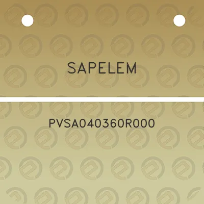 sapelem-pvsa040360r000