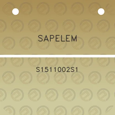 sapelem-s1511002s1