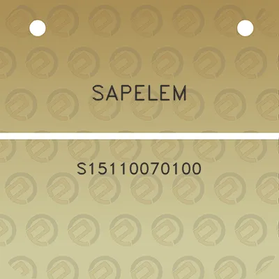 sapelem-s15110070100