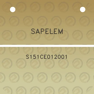 sapelem-s151ce012001