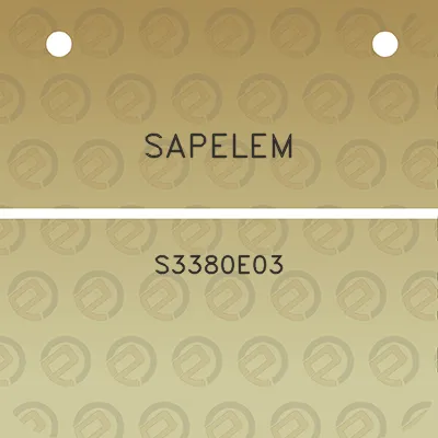 sapelem-s3380e03