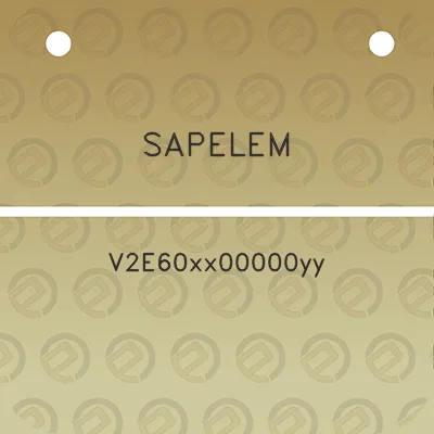 sapelem-v2e60xx00000yy