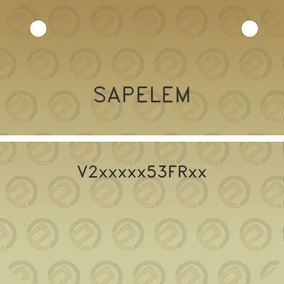 sapelem-v2xxxxx53frxx