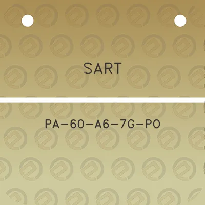 sart-pa-60-a6-7g-po