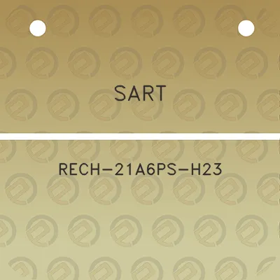 sart-rech-21a6ps-h23