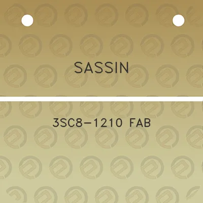 sassin-3sc8-1210-fab