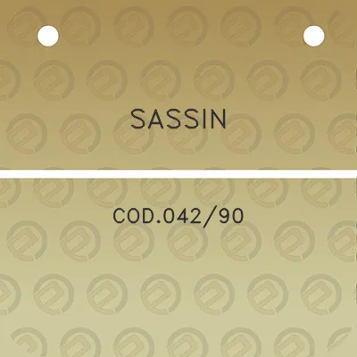 sassin-cod04290