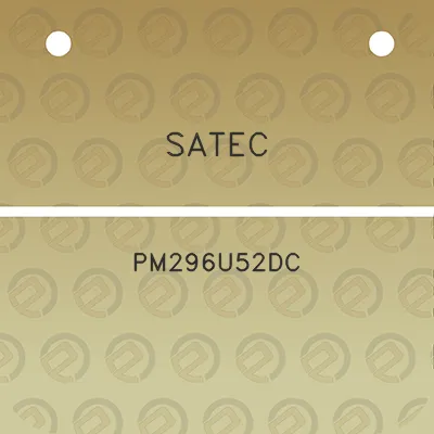 satec-pm296u52dc