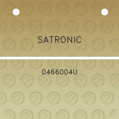 satronic-0466004u