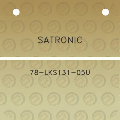 satronic-78-lks131-05u