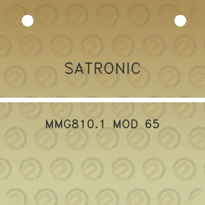 satronic-mmg8101-mod-65