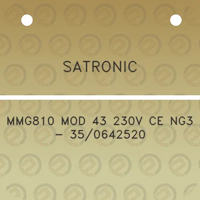 satronic-mmg810-mod-43-230v-ce-ng3-350642520