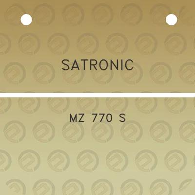 satronic-mz-770-s