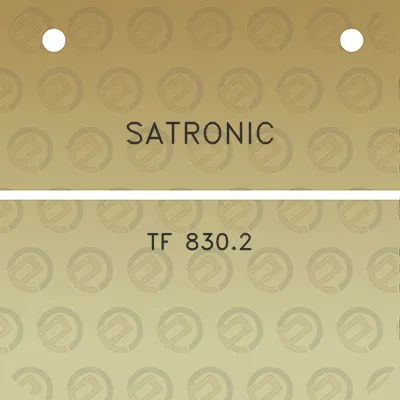 satronic-tf-8302