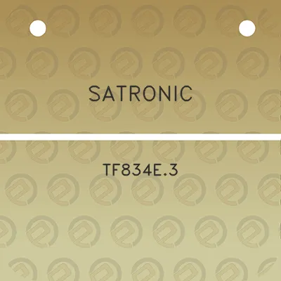 satronic-tf834e3