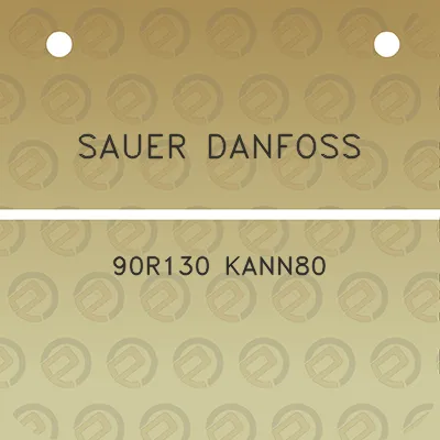 sauer-danfoss-90r130-kann80