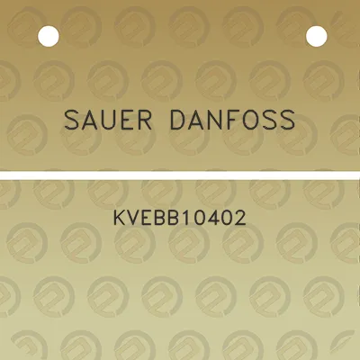 sauer-danfoss-kvebb10402