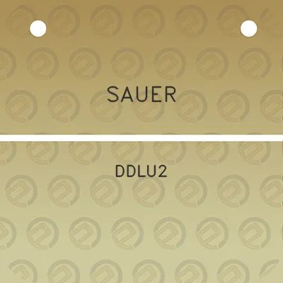 sauer-ddlu2