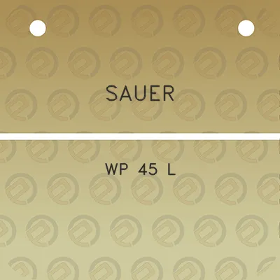 sauer-wp-45-l