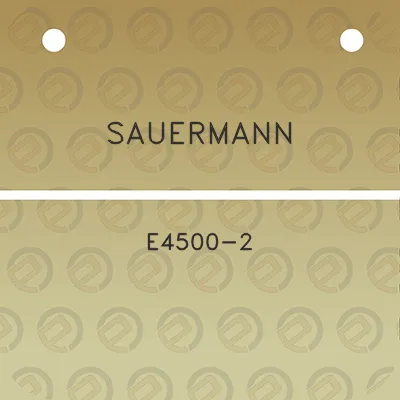 sauermann-e4500-2