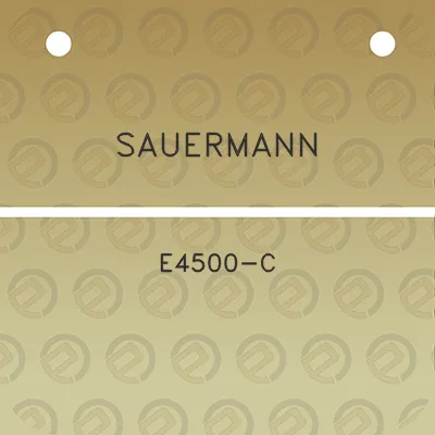 sauermann-e4500-c