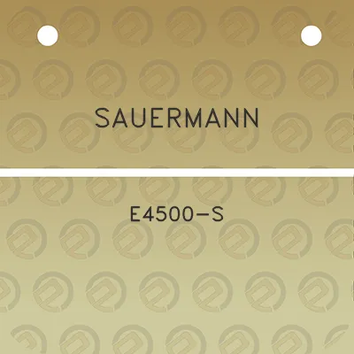 sauermann-e4500-s