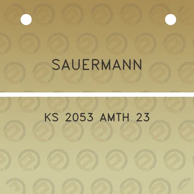 sauermann-ks-2053-amth-23