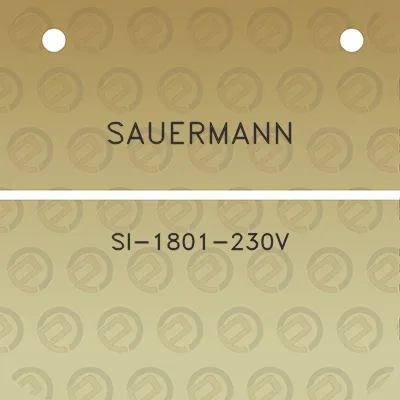 sauermann-si-1801-230v