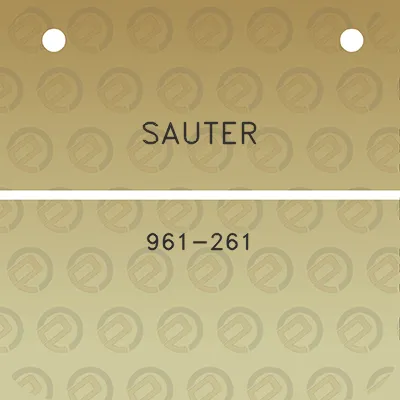 sauter-961-261