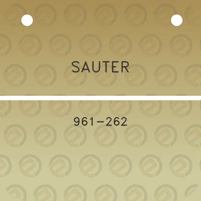 sauter-961-262