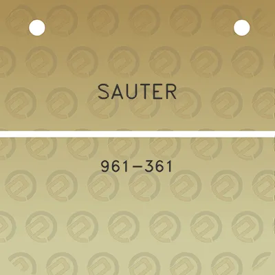 sauter-961-361