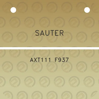 sauter-axt111-f937