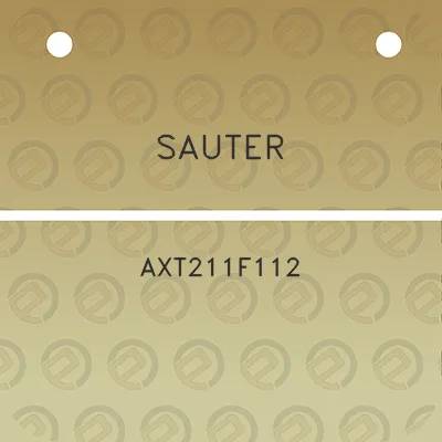 sauter-axt211f112