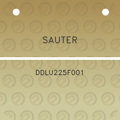 sauter-ddlu225f001